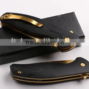 OEM Golden Blades Hunting Military Knife With G10 Handle thumbnail-6