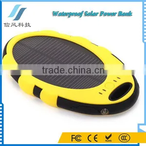 5000mAh Solar Power Bank Waterproof for IPhone for IPad for Android Phone thumbnail-3