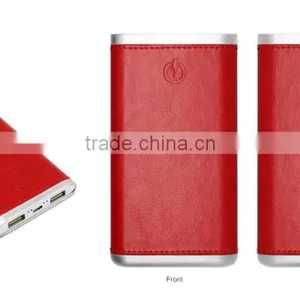 Creative pu Leather Shape Power Bank With USB Flash Drive as Team Corporate Gifts,factory Make Private Model Power Banks thumbnail-6