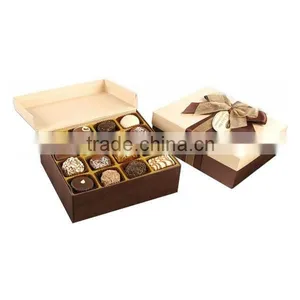 Guangzhou Luxury Handmade Cardboard Paper Chocolate Box/chocolate Gift Box/chocolate Packaging Box thumbnail-5