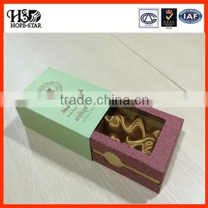 2014 New Product Luxury Paper Packaging Perfume Box &silk White Foam Cosmetics Containers thumbnail-1