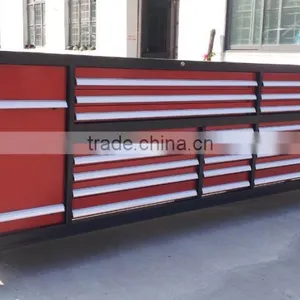 Red Cheap Stainless Garage Cabinet thumbnail-1