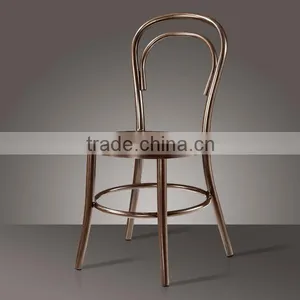 Antique Bamboo Metal Bistro Chair YL1090 thumbnail-1