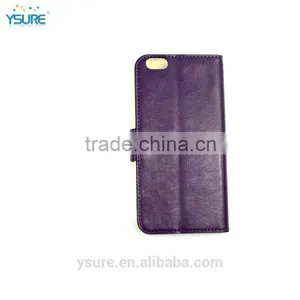 Best Sale Delicate Style Top PU Leather Phone Case For Google Nexus 6 With PVC ID and Credit Card Slots thumbnail-3