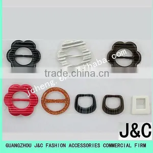 Colorful Resin Plastic Shoes Buckle thumbnail-1