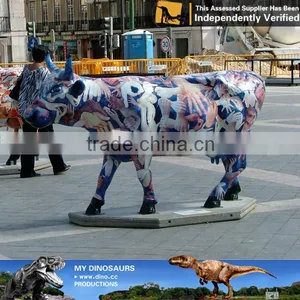 My Dino-C044 High Simulation Animal Model Outdoor Decoration Cows thumbnail-1