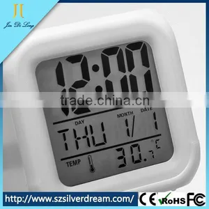 2016 Colorful Light Cheap Clock New Fashion Style Vogue Clock Wholesale thumbnail-3