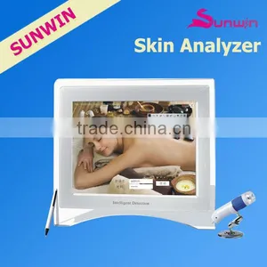Sunwin Manufacturer Full Touch Screen Professional Intelligent Skin Analyzer thumbnail-1