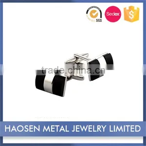 New Style Blue Gold Sand Or Blue Cat Eye Stone With Onyx Rhodium Stone Cufflinks For Men thumbnail-5