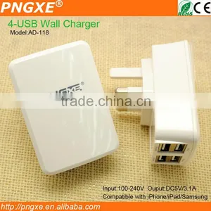 PNGXE 4 Port Usb Charger 5v 3a Usb Charger Adapter Ego Usb Charger thumbnail-1