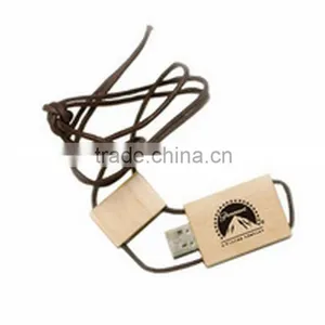 Customized Logo Fashional Commercial Gift Wooden Usb Flash thumbnail-1