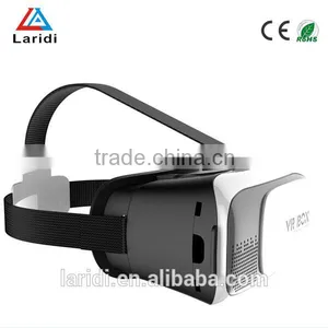 2016 Google Cardboard 2nd Generation VR BOX 3d Tempera Helmet VR Glasses Virtual Reality Headmount + Bluetooth Controller thumbnail-4
