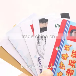 Customized Colorful Printing Plastic Pvc Greeting Card thumbnail-5