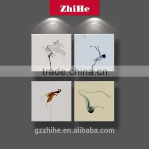 Modern Design High Quality Cheap Price Abstract Canvas Flower Oil Painting thumbnail-1