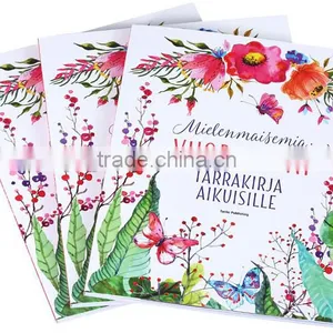 Shenzhen Colouring Secret Garden Adult and Children Drawing Coloring Book Printing thumbnail-5