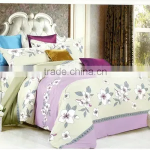 Wholesale Luxury Shiny Oriental Bedding Set Cotton Rayon Fabric thumbnail-3