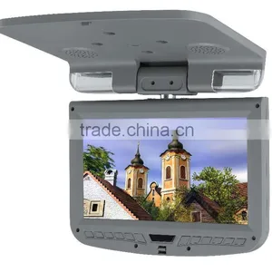TM-9001B/9inch Flip Down Monitor Support IR FM USB SD Player thumbnail-1