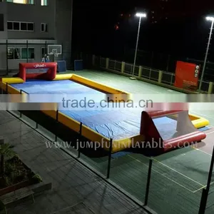 Trade Assurance Inflatable Football Picth 20x10m Adults Soap Football Field Outdoor Inflatable Sports thumbnail-1