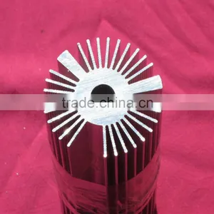 100W Aluminum Extruded Led Street Housing Light Heat Sink thumbnail-4