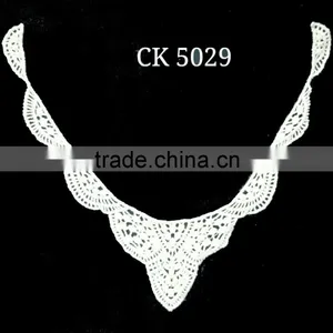 New Design White Cotton Lace Fabric Cotton Embroidery Lace for Dress thumbnail-5