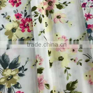 Hot Sell Printed Woven Plain 100% Rayon Fabric for Shirt thumbnail-1