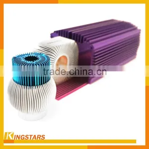 Extruded Round Aluminum Heat Sink thumbnail-2