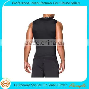 Mens Blank Custom Design Running Bodybuilding Sorts Singlet thumbnail-2
