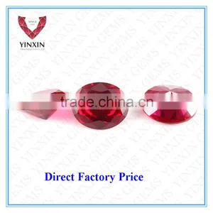 Brilliant Synthetic Ruby#8 Oval Shape 6X4mm Corundum thumbnail-2