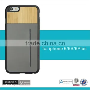 Wood Phone Case Wholesale Mobile Phone Leather Case for Iphone 6s thumbnail-5