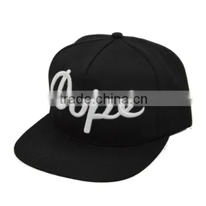3d Embroidery 5 Panel Snapback Hats Wholesale thumbnail-3