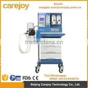 CE Certified Mobile/Trolley Anesthesia Machine Apparatus With Dual Evaporator thumbnail-1