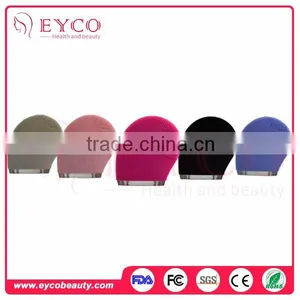 EYCO BEAUTY Rechargeable Sonic Natural Silicone Electric Facial Cleansing Brush thumbnail-2