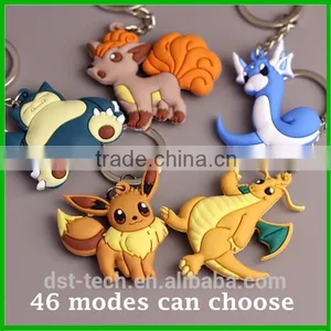 Keychain Manufacturers in China Pokeball go Car Keychain thumbnail-2