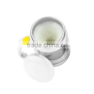 Wholesale Double Wall Stainless Steel Mini Stirring Mugs Automatic Coffee Mug,Rechargeable Stirring Cup thumbnail-5