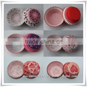 Eco-friendly Round / Heart Shaped Cupcake Baking Mold for Birthday thumbnail-2