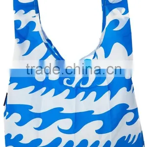 Folding Fold up Reusable Compact Eco Periodic Duty Recycling Use Shopping Bag thumbnail-1