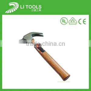 27mm Steel Framing Wooden Handle Claw Hammer thumbnail-1