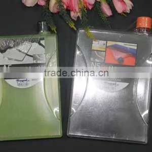 A5 850ml Flat Transparent Memo Plastic Water Bottle, N5 1000ml Flat Transparent Memo Water Bottle thumbnail-2