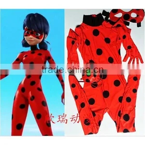 Superhero Girl Anime Cosplay Miraculous Ladybug Costumes thumbnail-2