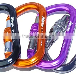 4 Color Auto Open Aluminum O Ring Carabiner thumbnail-1
