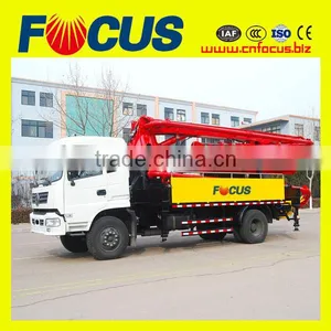 JH5021 21m Truck Mounted Concrete Line Pump With Price thumbnail-1