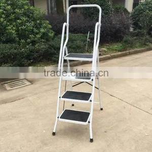 China Supplier Folding Steel Step Ladder thumbnail-1