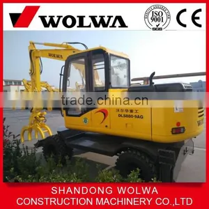 Wheel Grapple Log Loader for Sale thumbnail-3