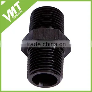NPT Male Fitting Coupler Straight Male 3/8" NPT to Male 3/8" NPT Blue thumbnail-3