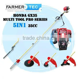 ORIGINAL HONDA GX35 4 STROKE 35CC ENGINE 5 IN 1 LONG REACH PRO MULTI TOOL BRUSH CUTTER WHIPPER SNIPPER HEDGE TRIMMER POLE PRUNER thumbnail-1