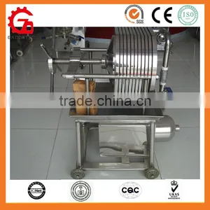 Hot Selling Small Stainless Steel Multi-layer Plate and Frame Filter Press Machine thumbnail-1