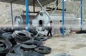 Small Pyrolysis Plant for Waste Tyre Recycling to Oil 2-3MT Saving Working Land thumbnail-6