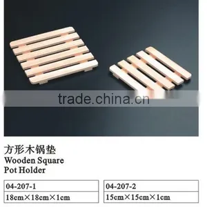 Wooden Square Pot Holder thumbnail-1