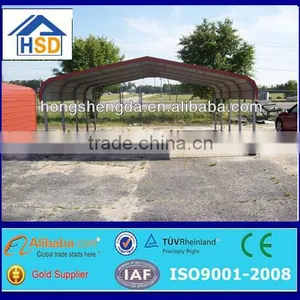China Prefabricated Modern Metal Carport for Sale thumbnail-2