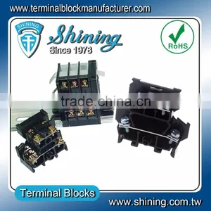 TD-025 Din Rail Mounted Double Level 25 Amp Audio Cable Connector thumbnail-2